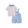 Kids' Summer Suspender Pants Set