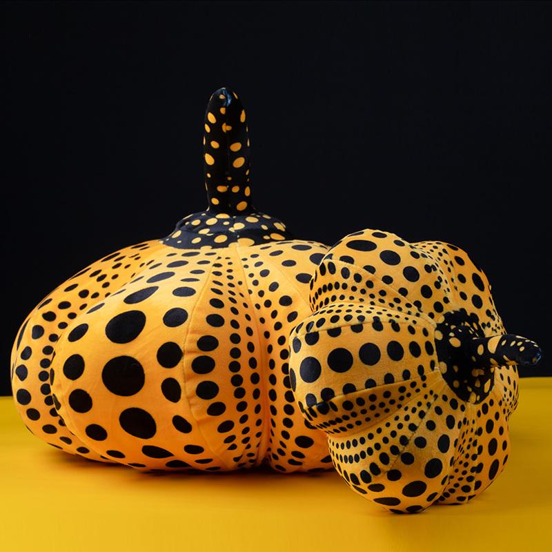 Giocattolo Zucca a Pois Yayoi Kusama Stessa Zucca Cuscino Decorazione di Halloween Bambola Bambino Bambini Giocattoli Arredo Casa Divano Cuscino