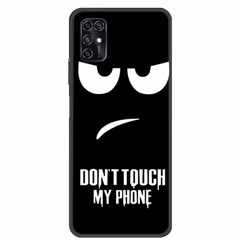 For ZTE Blade V2020 Smart Case Black Bumper Silicon TPU Soft Phone Cover Case For ZTE Blade V20 Smart 8010 Funda Cartoon Coque