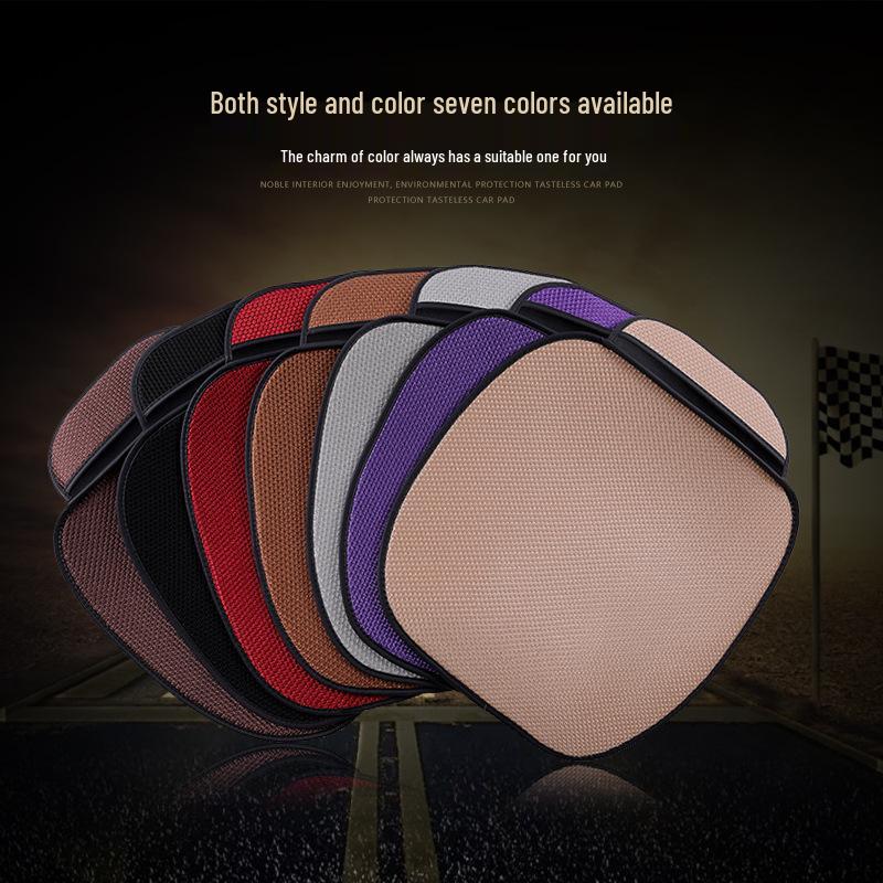 Summer Universal Ice Silk Car Seat Cushion Set: Non-Slip & Breathable Cooling Pads for All Seasons