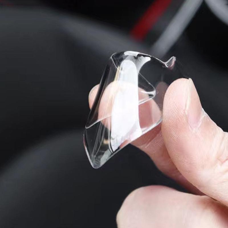 Car Door Corner Protector Cover Anti Scratch Paint Protective Covers Transparent Silicone Anti Collision Sticker Door Protection