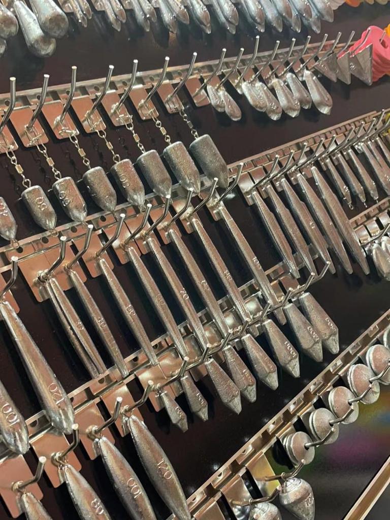 Pen-Shaped Sea Rod Anti-Snag Lead Weight with Ring, Long Strip Round Column Anchor for Fishing