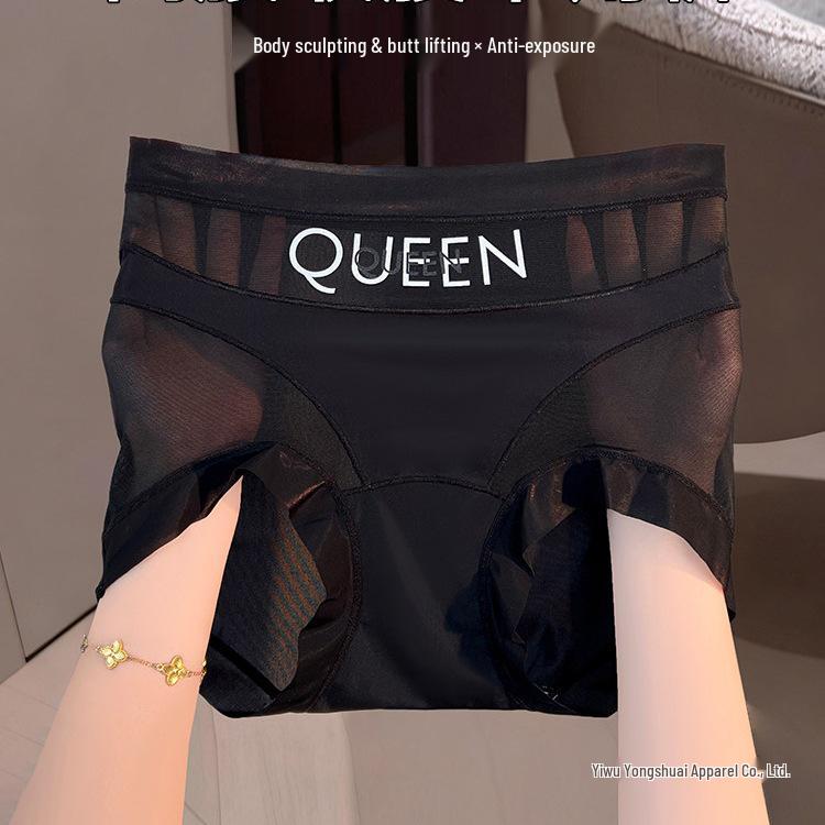 

2026 Women s Butt-Lifting High-Waisted Shaping Briefs with Mulberry Silk Antibacterial Crotch L (100-120 jin)