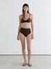 Obeleu Clean Line Bikini Set - Brown