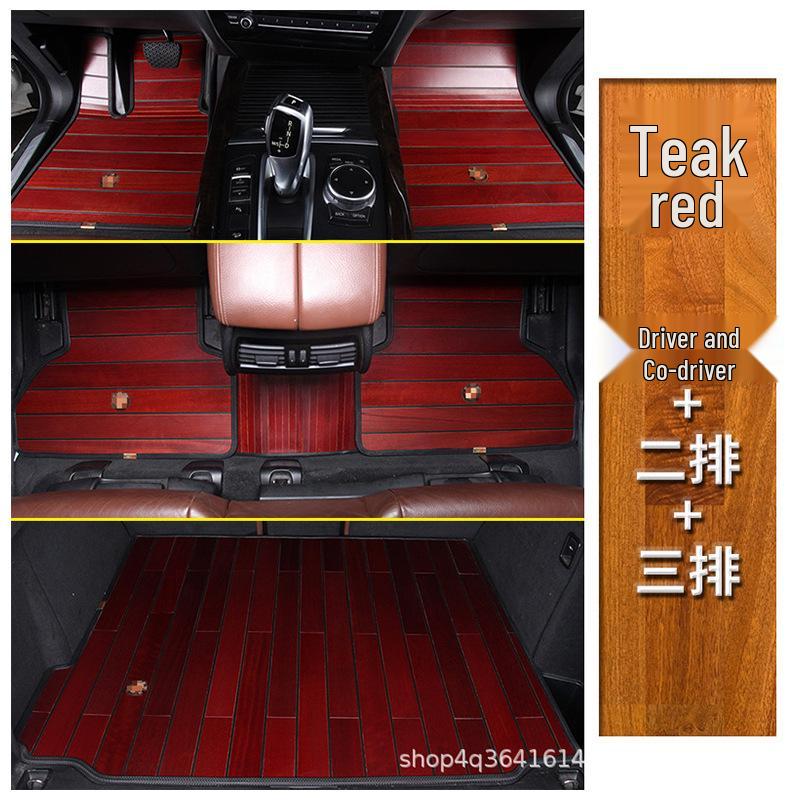 Nissan, Wey, Subaru, Skoda Custom Solid Wood Car Floor Mats