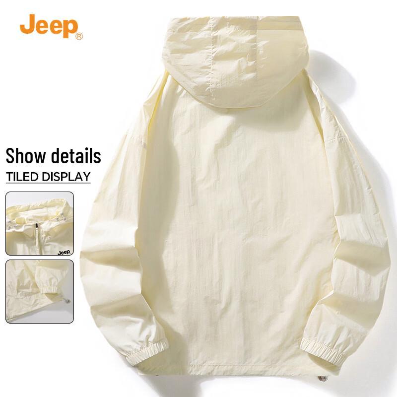 JEEP Lightweight Sun Protection Hooded Jacket