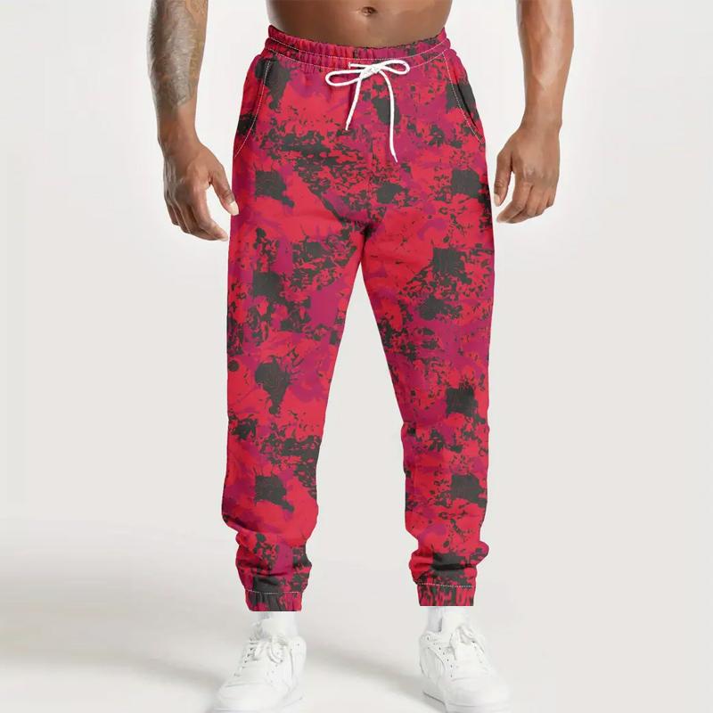 Jugend Männer Kleidung Frühling Herbst Casual 3D Digital Print Jogginghose Männer Mode Hosen