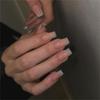 European & American Style Removable Wearable Armor Nail Patches - Long T-Shaped Design, Ins Hot-Selling