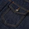 Heren Denim Jas Japans Retro Werkkleding Heren Jas Casual Lange Mouw Revers Enkelrijig Bovenkleding Jassen Vest Tops
