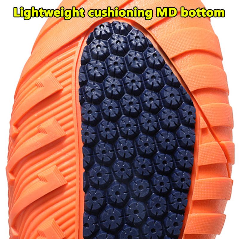 Scarpe da bambino in mesh traspirante alla moda Scarpe da ginnastica da esterno per 3-15 anni Scarpe da spiaggia estive per ragazzi e ragazze Scarpe da trampolino leggere