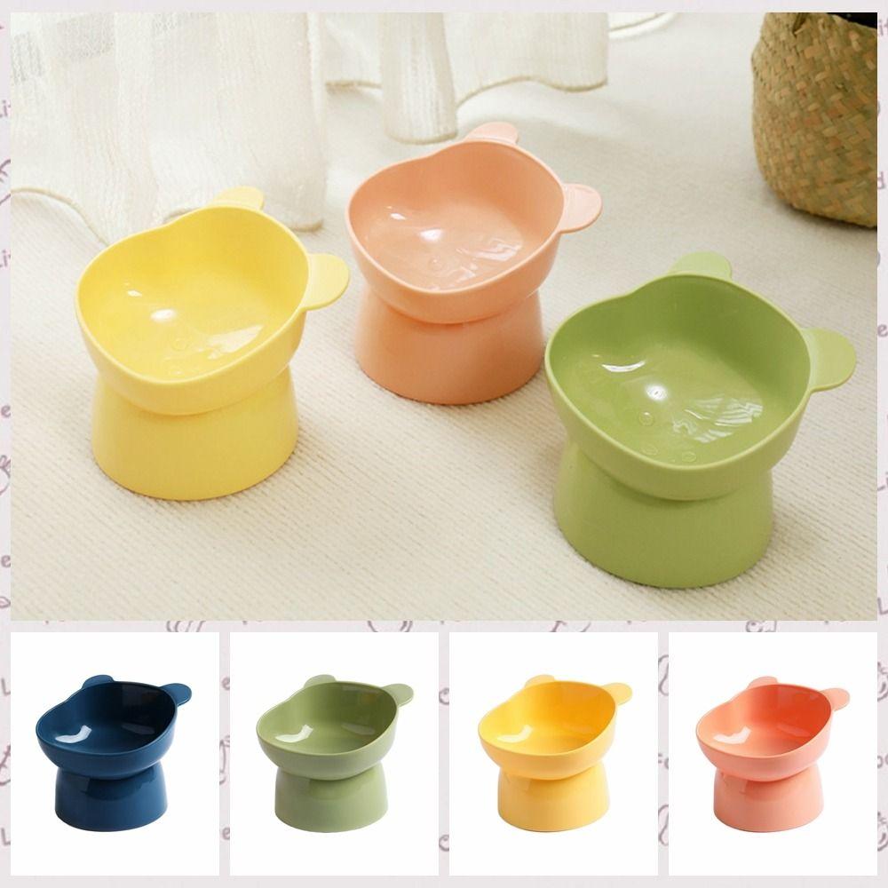 

Anti-choking Bear Shape Dog Feeding Bowls Bear Shape Cat Water Bowl for Puppy/Kitten зелений