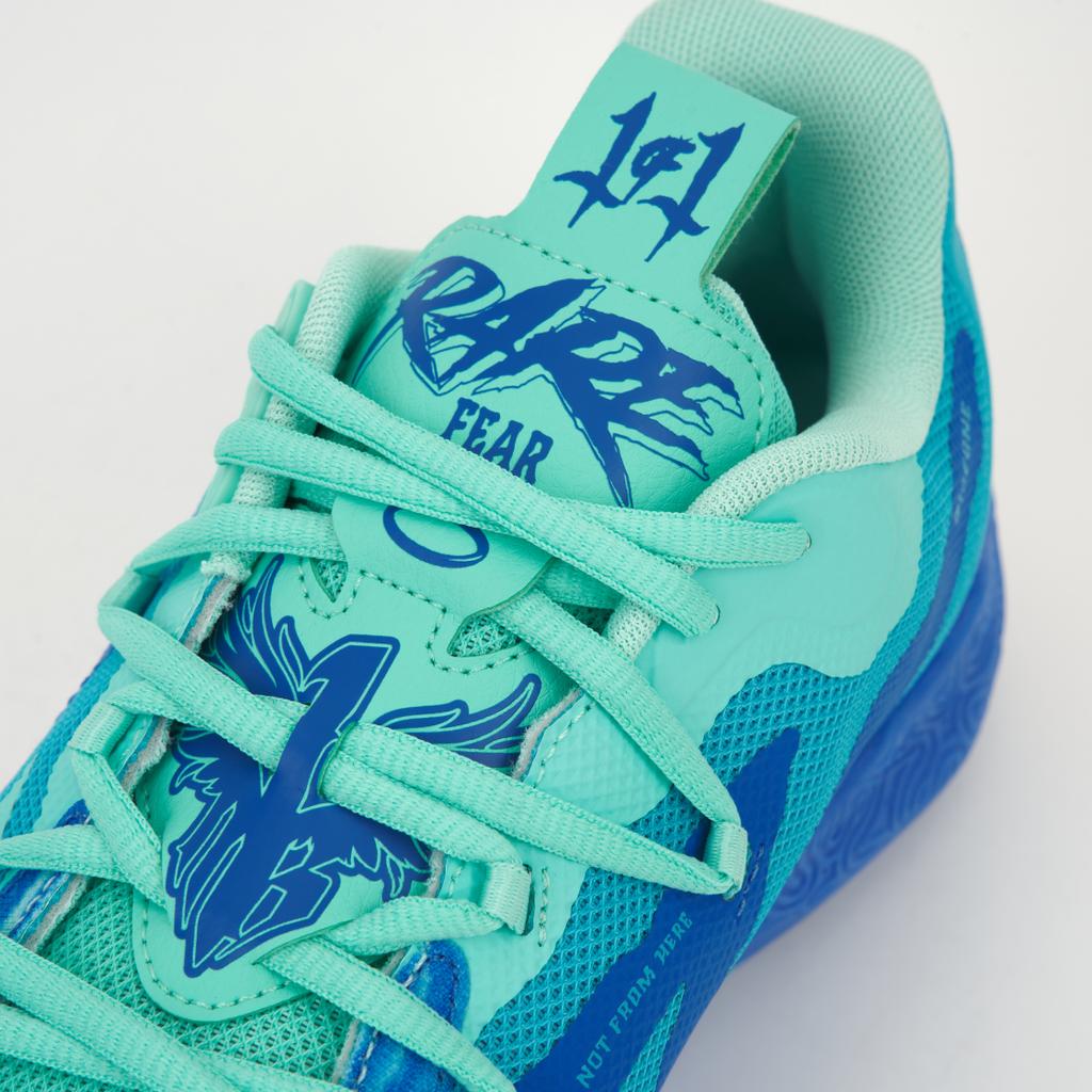 Puma MB.03 Lo Team Hyperlink Blue Herren-Sneakers Bright-Aqua Electric-Peppermint 310519-01