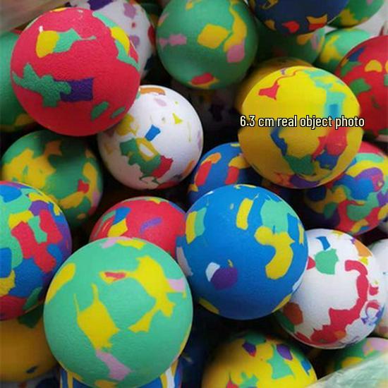 70mm EVA Foam Sponge Ball - Children's Toy for Kindergarten, Throwing & Entertainment, Colored & Durable
