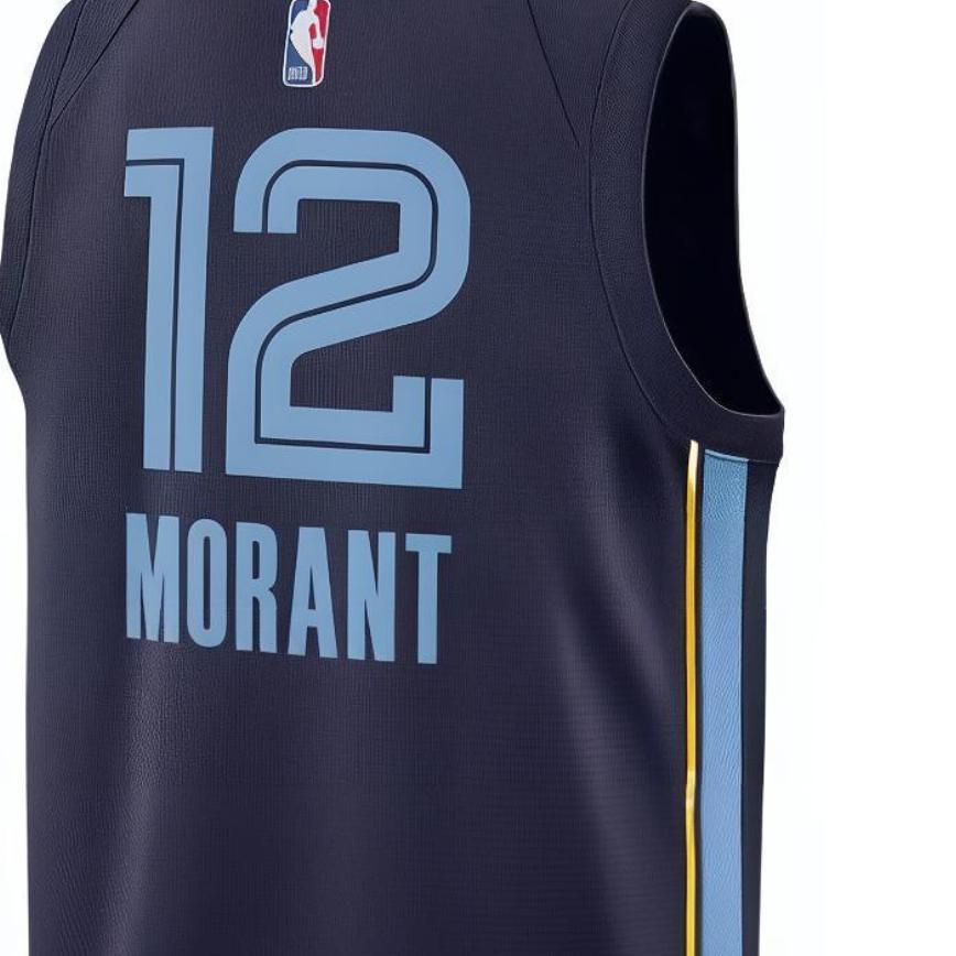 Nike Nba Memphis Grizzlies Ja Morant Icon Edition Dri FIT Swingman Jersey DN2010-419