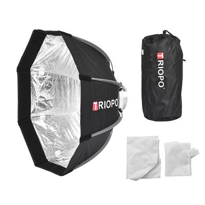 TRIOPO 55cm Octagon Softbox +Soft Cloth Bowens Mount for Studio Flash Light