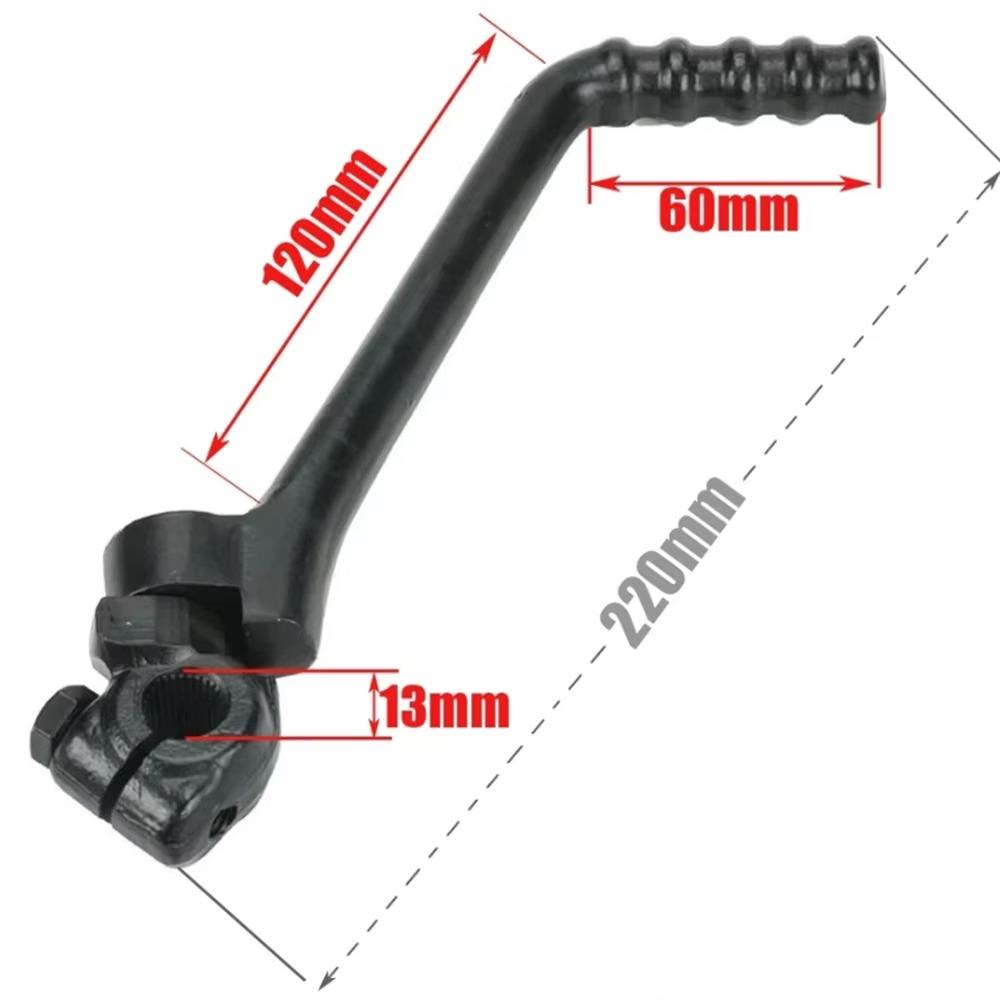 Kick Starter Lever for 50cc 70cc 90cc 110cc 125cc Engine Pit Dirt Bike Motorcycle Lifan YX SSR XR50 CRF50 Parts 13mm