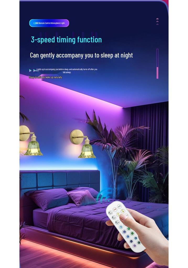 Wireless RGB LED Light Bulb with Magnet and Type-C Charging for Home, Camping, and Outdoor Use