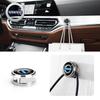 bja6 For Volvo 1/2PCS Metal Car Hooks Storage Sticker Auto Storage Accessories For Volvo T6 AWD C40 C50 C70 S40 S60 S70 S80 S90 V40 V