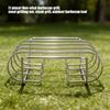 Multipurpose Stainless Steel BBQ Grilling Grate For Meat Vegetables And Fish Nonstick Rib Rack For Family Gatherings