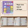 Kids Magic Line Drawing Book, 46 Pages Connect Dots Activity Workbook, Fun Way To Build Concentration & Hand-Eye Coordination