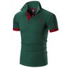 10 Colori Qualità di Marca Cotone Polo Uomo Ricamo Polo Camicia Giraffa Uomo Casual Patchwork Top Maschili
