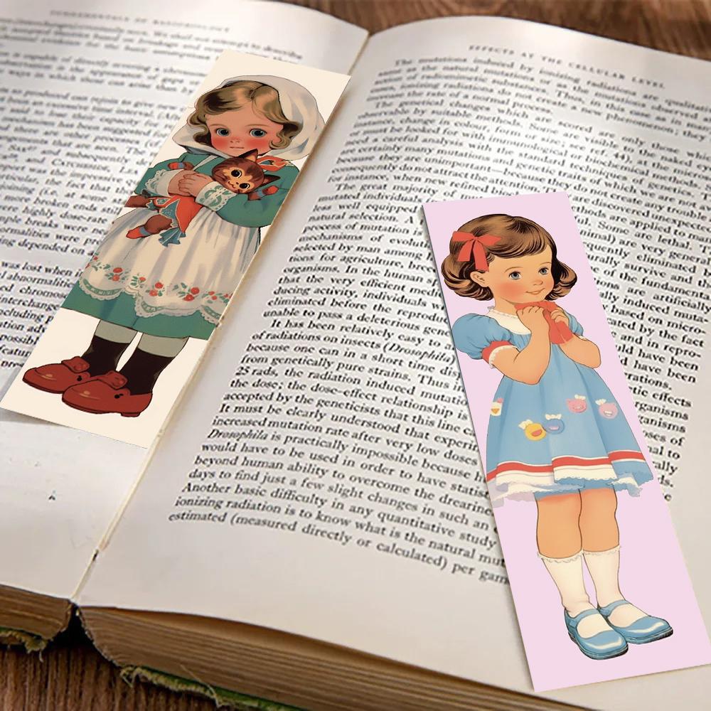 30 Stück Hübsche Lesezeichen Gothic Kreativ Cartoon Schreibwarenzubehör Geschenke Karte Einzigartig und Langlebig Lese Druckgeschenke