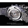 Forsining Men's Fashion Leisure Multi-function Tourbillon Automatic Mechanical Watch S1170-6-A