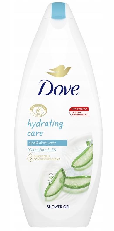 Dove Hydrating Care Shower Gel, 250 Ml