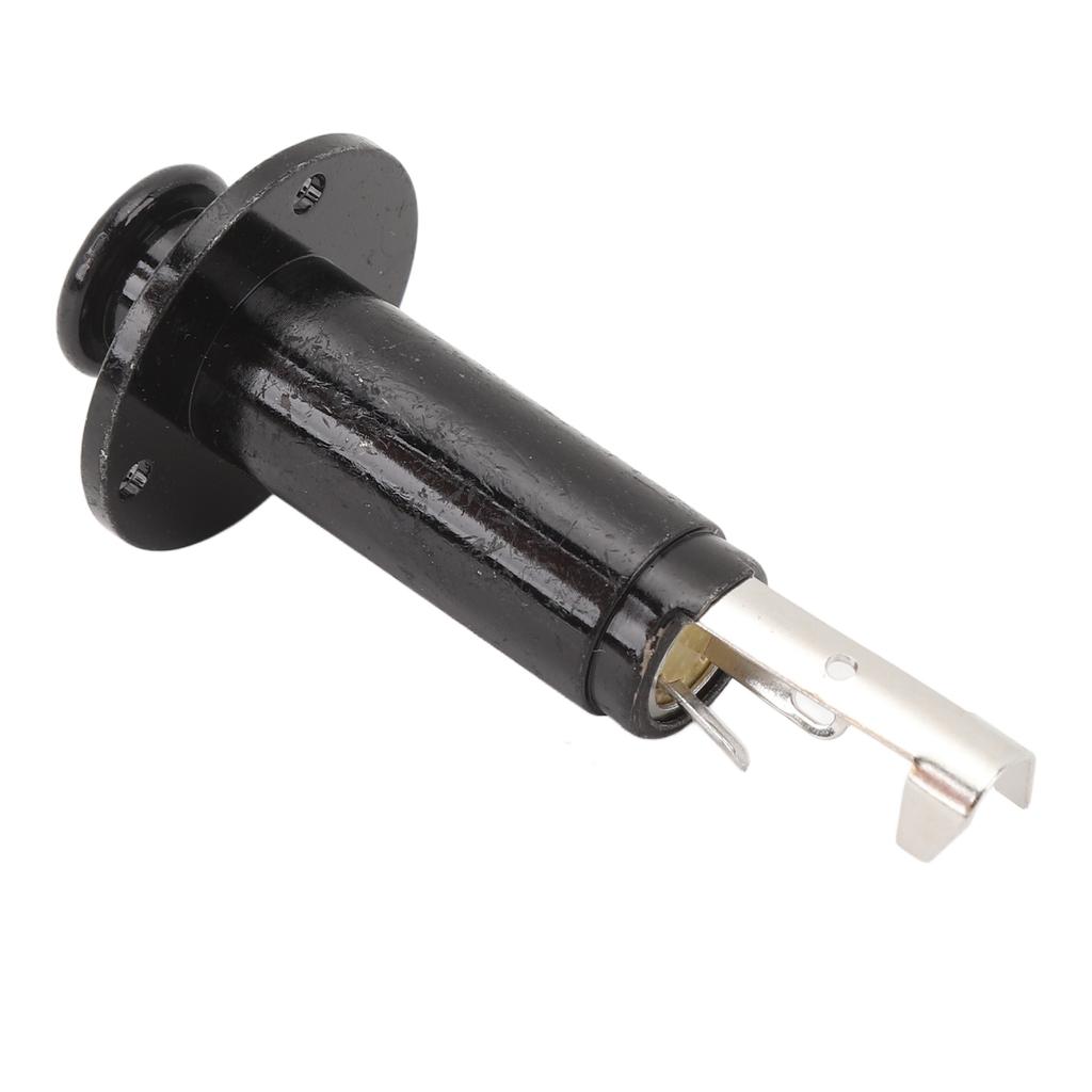 6.35mm Electric Guitar Mono Endpin Output Jack Brass Alloy High Sensitivity EQ Equalizer Output Socket Connection Port