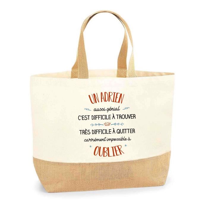 Jute Bag An Adrien Also Great Men's Beach Tote Craftsmanship