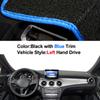 Copertura Cruscotto Auto DashMat Mantella Per Mercedes-Benz CLA C117 2013 2014 2015 2016 2017 2018 2019 CLA180 200 220 250 AMG CLA200