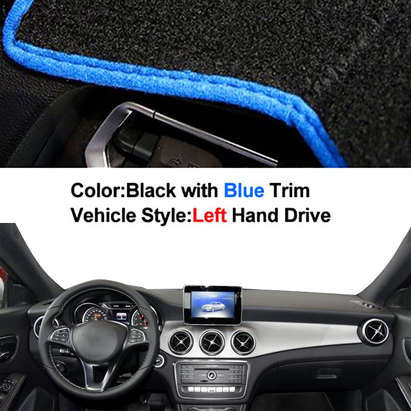 Copertura Cruscotto Auto DashMat Mantella Per Mercedes-Benz CLA C117 2013 2014 2015 2016 2017 2018 2019 CLA180 200 220 250 AMG CLA200