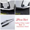 Front Rear Bumper Corner Protector Cover Trim Blue Black Silver Stainless Steel Accessories For Toyota Corolla E210  - 2025