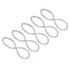 5pcs Sealing Ring Food Grade Silicone Pressure Cooker Gasket Replacement for Aluminum Alloy Pressure Pot Accessories