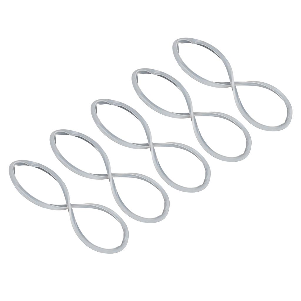 5pcs Sealing Ring Food Grade Silicone Pressure Cooker Gasket Replacement for Aluminum Alloy Pressure Pot Accessories