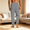 Men's Pajama Pants with Pockets - Casual Pants for Home Sleepwear
