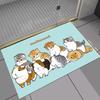 Cartoon Cat Non-Slip Absorbent Quick-Dry Bathroom Mat