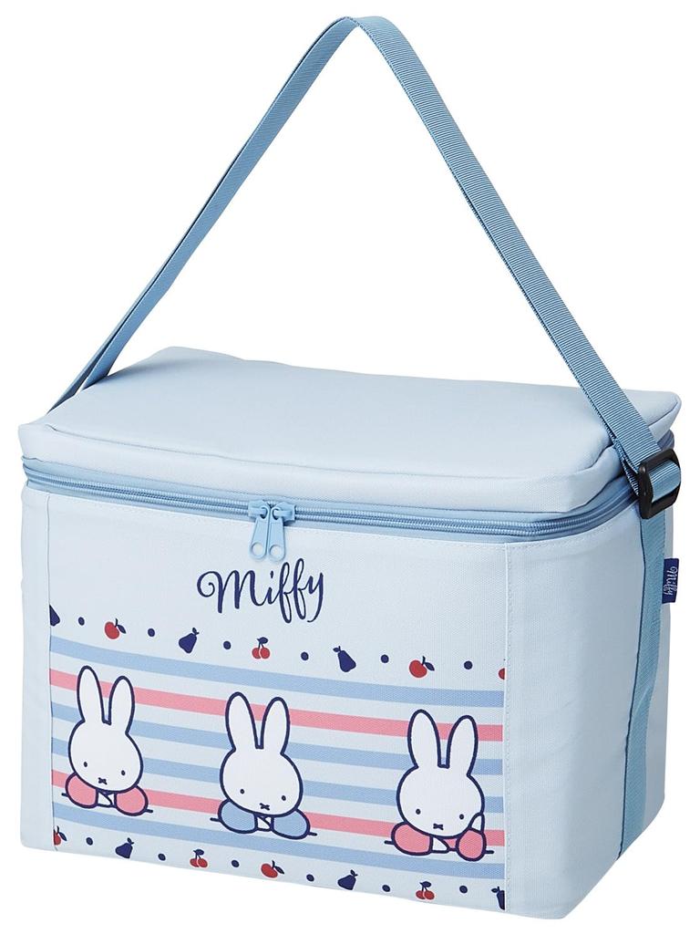 Skater Foldable Insulated Bag 12L with Shoulder Strap and Clear Miffy Bag, CLB12-A