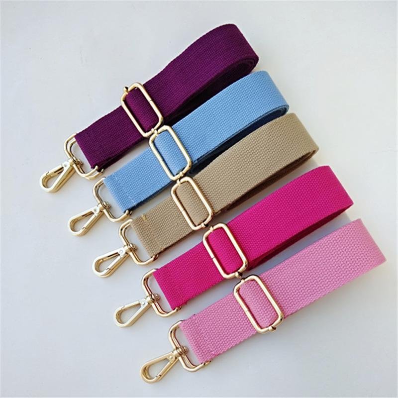 Adjustable Solid Color Crossbody Bag Strap - Unisex, Load-Reducing Shoulder Strap for Bags and School Bags