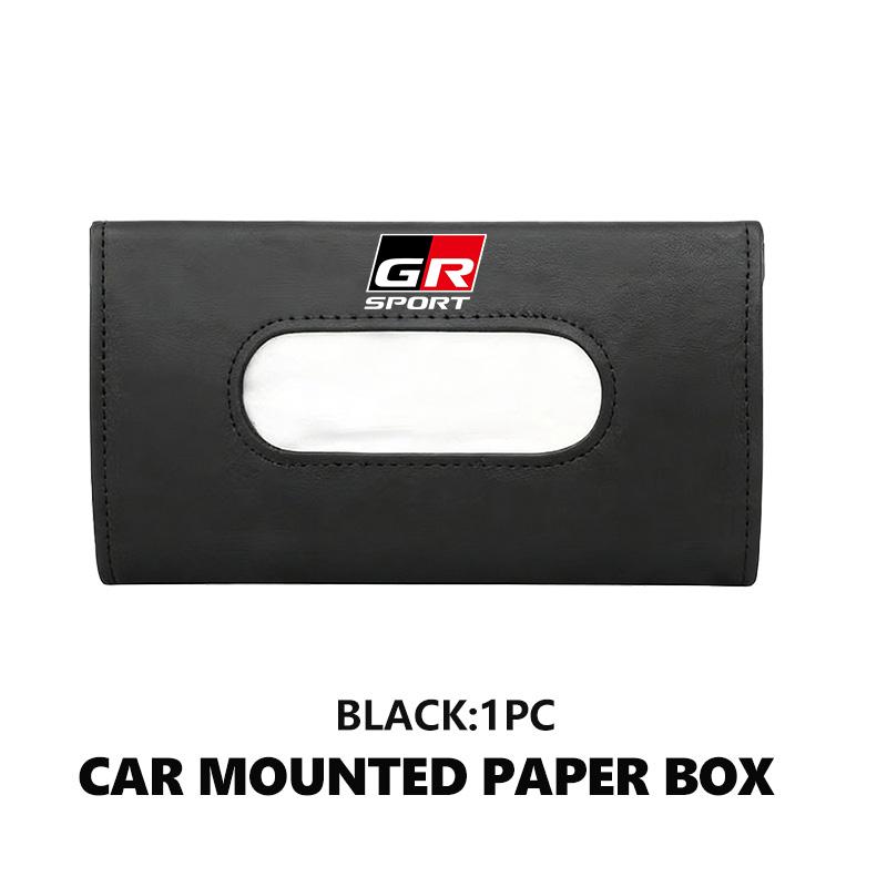 For Toyota Snap-fit Car Sun Visor Tissue Box Storage Accessories Chr Corolla Camry Rav4 Yaris Hilux Prius Avensis