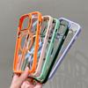 Applicable To IPhone 15 Mobile Phone Case Magnetic Lens Film Apple 16 Promax Protective Case 14 Invisible Bracket