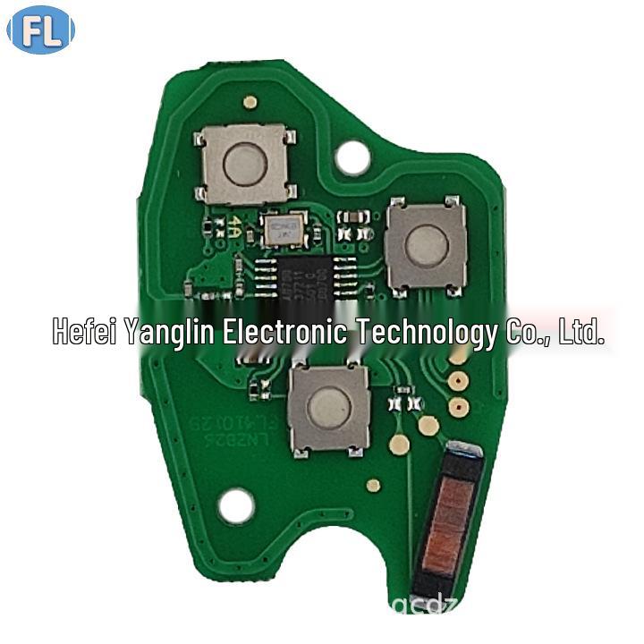 Renault Replacement Straight Blade Key - 3 Button, 433 MHz, 46 Chip 7926