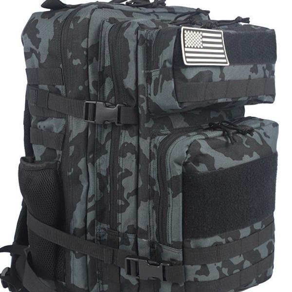 

Camouflage 45L Outdoor Travel & Hiking Backpack - Large Capacity, Multifunctional, Double Shoulder, Tactical Design