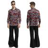 780 Hip Hop Rock Music Halloween Retro Disco Adult Men and Women Party Costumes