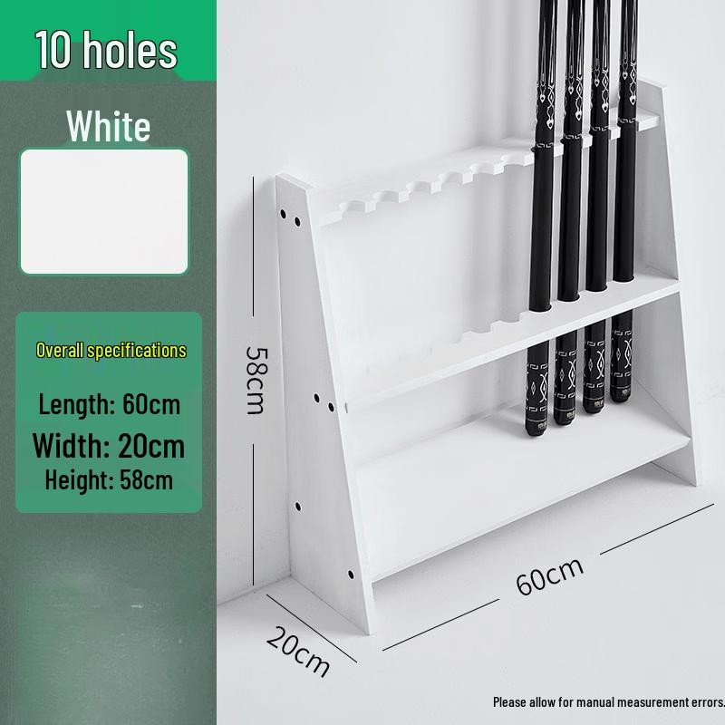 Jundingying Solid Wood Billiard Cue Rack