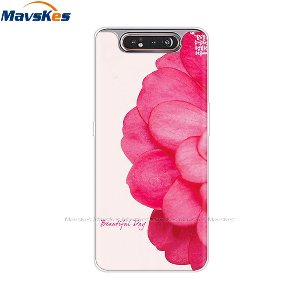 Per Samsung Galaxy A80 Custodia A805 Silicone Morbido TPU Custodia per Telefono Per Samsung A80 2019 A 80 GalaxyA80 A805F A805 SM-A805F/DS Copertura