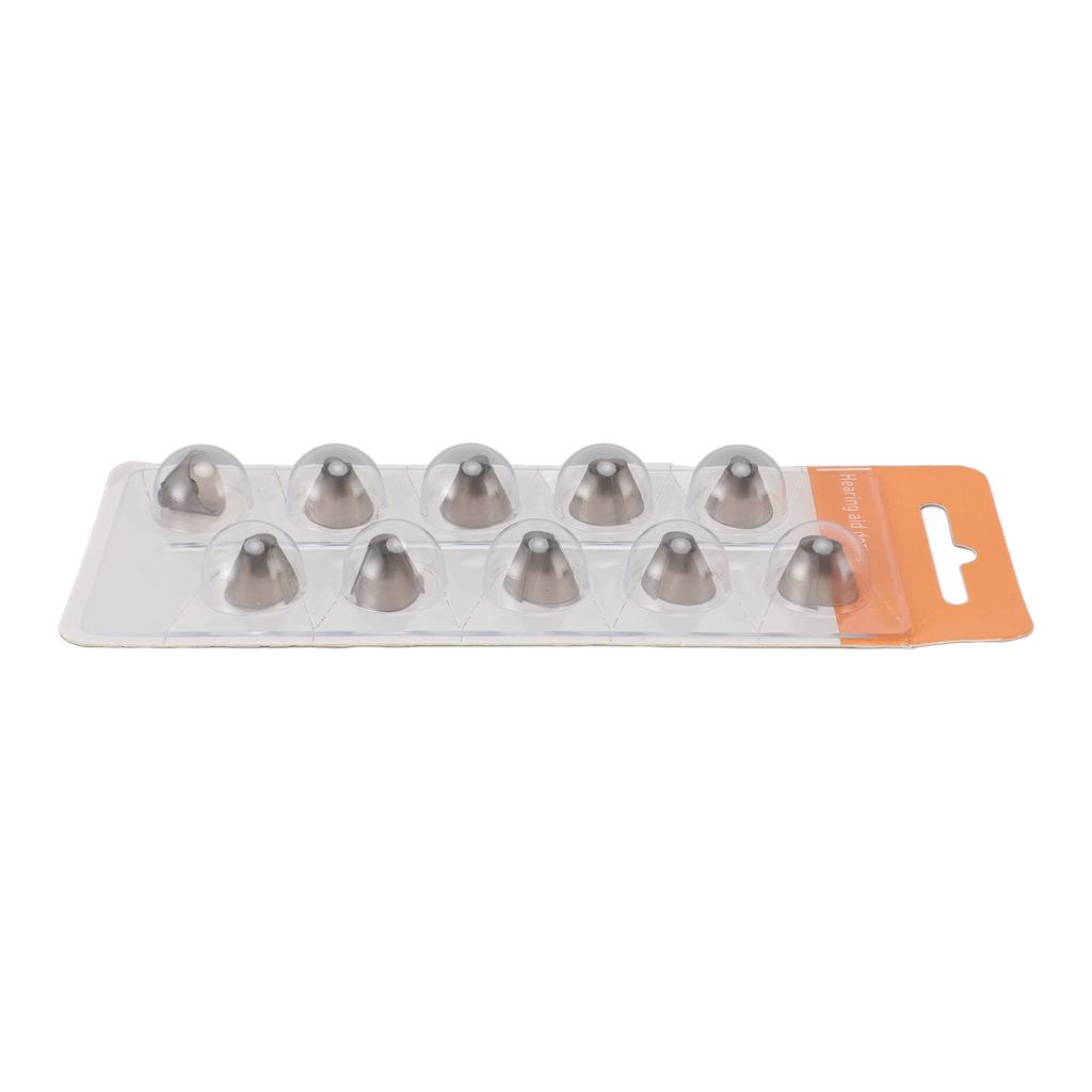 10pcs Sound Aid Open Dome Sound Amplifier Ear Tips for Phonak for Paradise for RIC BTE SDS 4.0