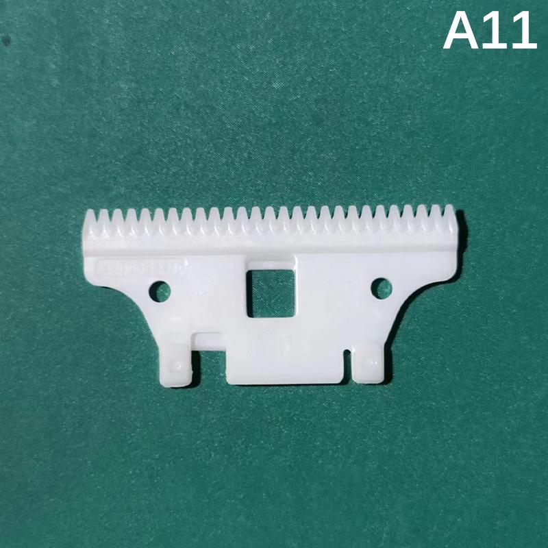 

2-отверстие Stagger-Tooth Керамическое подвижное лезвие Беспроводная машинка для стрижки Сменное лезвие для машинки для стрижки