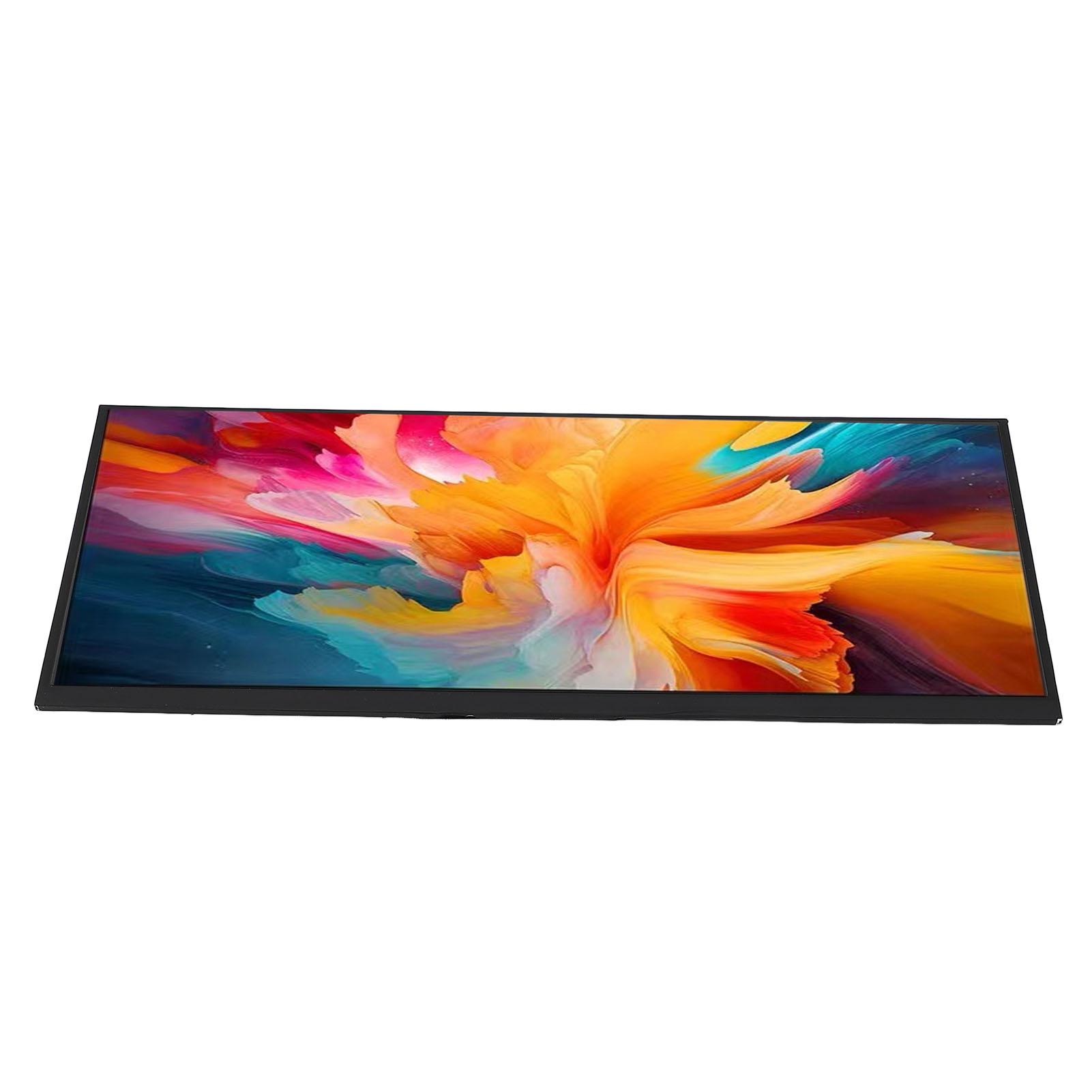 

Сенсорный дисплей с портом Type C 12,3 дюйма 1920x720 IPS LCD In Cell сенсорный экран для RasPi OS для Win