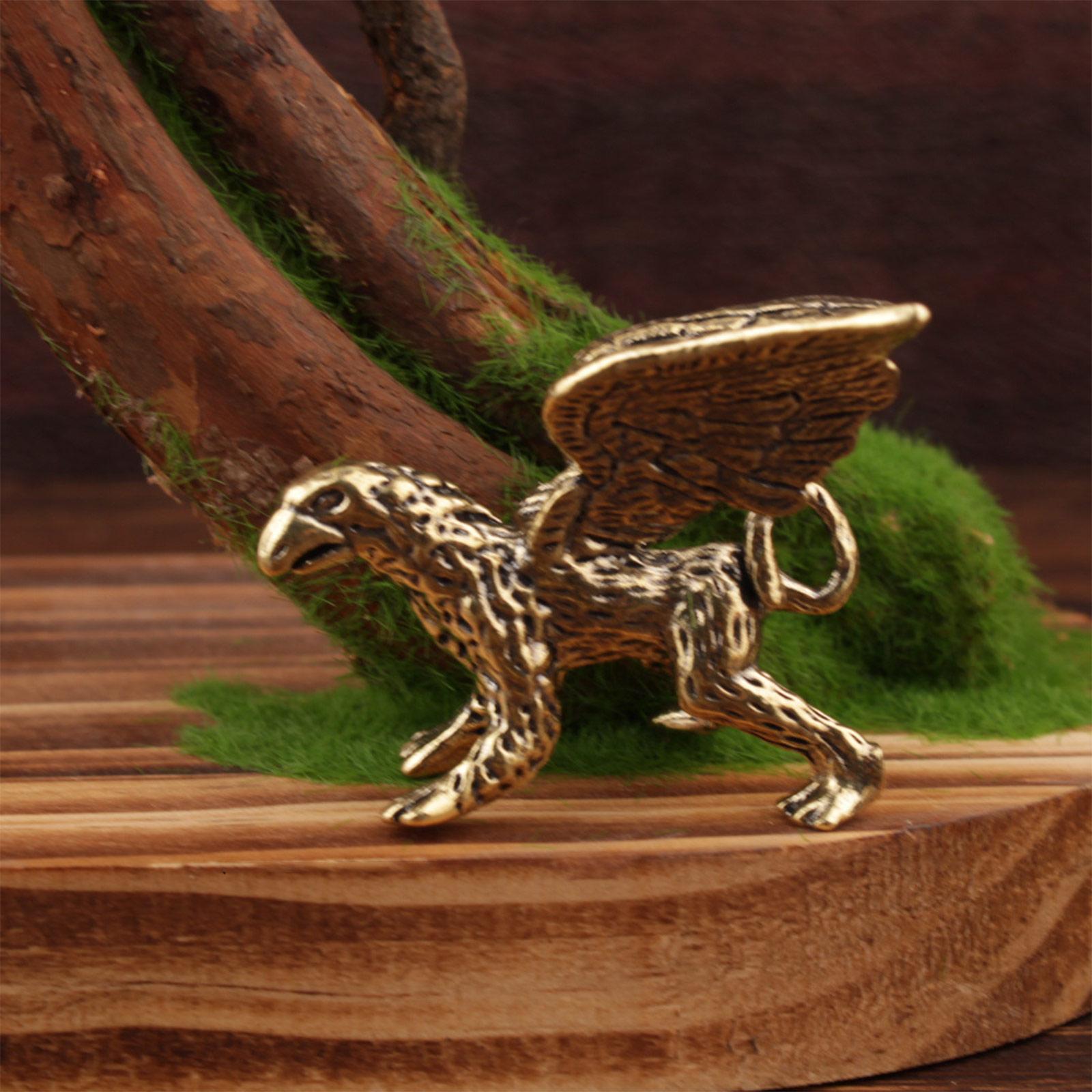 

Серия Латунный Дракон Антикварные Украшения Ручная Работа Медь Настольное Украшение для Дома One Size